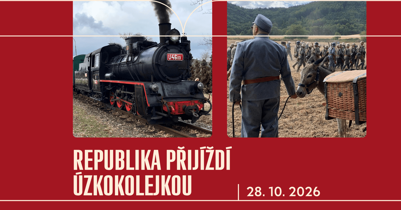 Republika přijíždí Úzkokolejkou – 28. října 2026